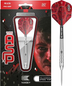 Target Nathan Aspinall 90% steeltip dartpijlen